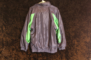 Abstract Womens Windbreaker Large